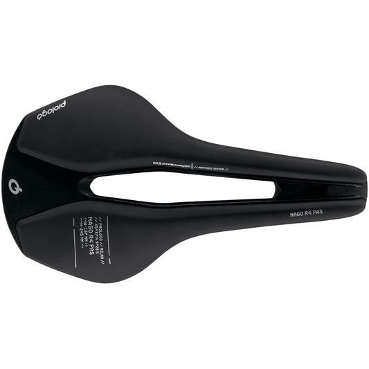 Selim PROLOGO NAGO R4 PAS Tirox Carris largura 147mm Preto