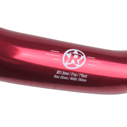 Guiador REVERSE COMPONENTS BASE Rise 35mm 790mm Vermelho