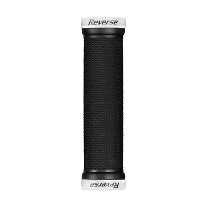 Grips REVERSE COMPONENTS CLASSIC Lock-On Preto/Branco