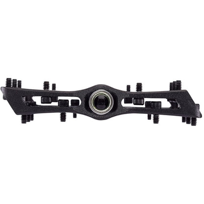 Pedais Planos REVERSE COMPONENTS BLACK ONE Preto