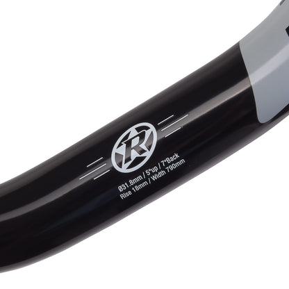 Guiador REVERSE COMPONENTS BASE Rise 35mm 790mm Preto/Vermelho