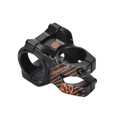 Avanço REVERSE COMPONENTS BLACK ONE D-2 Preto/Laranja
