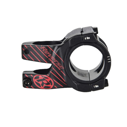 Avanço REVERSE COMPONENTS BLACK ONE D-2 Preto/Vermelho