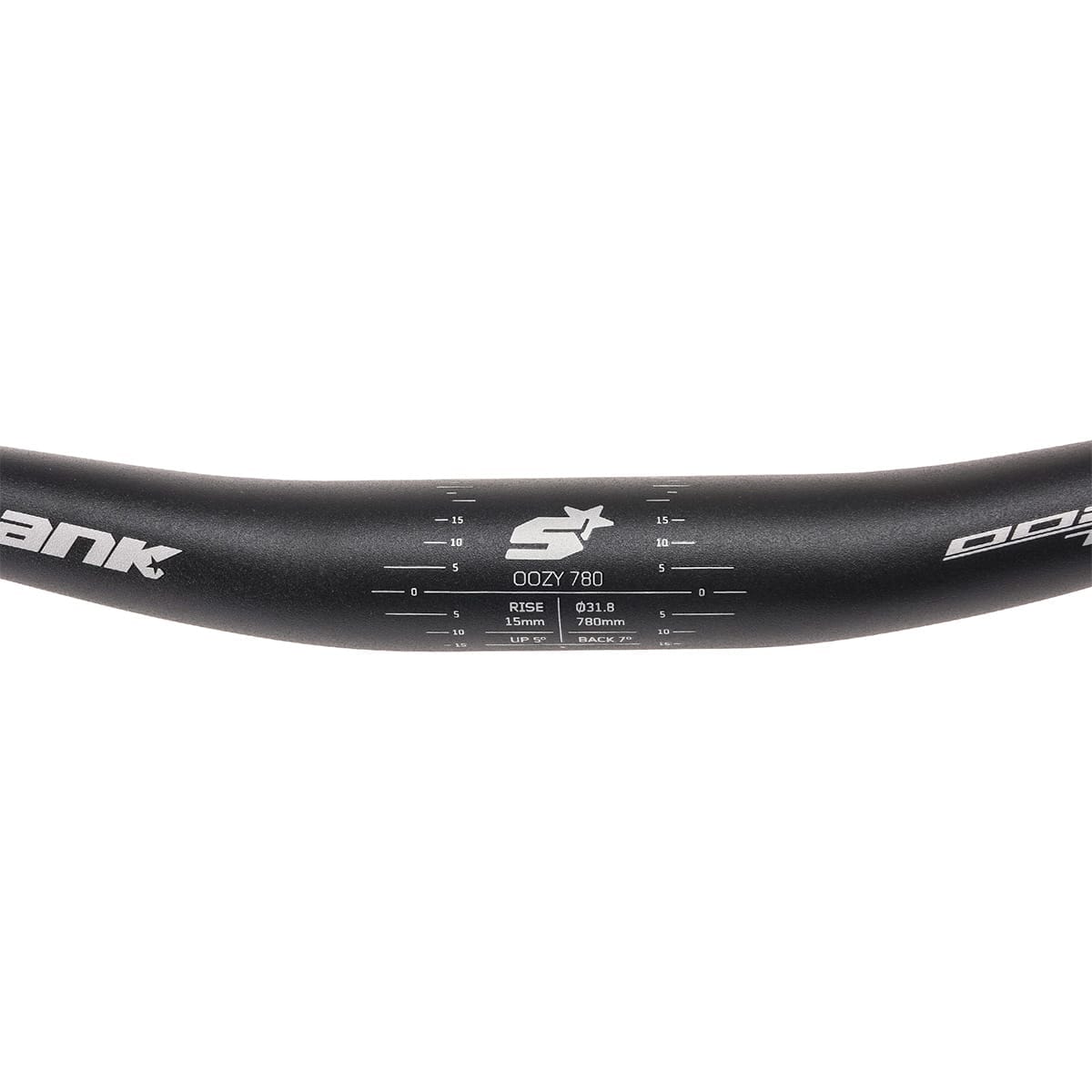 SPANK OOZY TRAIL 780 VIBROCORE Subida 15mm 780mm Suspensão preta