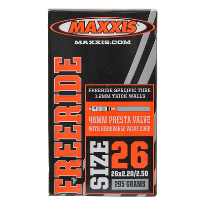 Câmara de ar MAXXIS FREERIDE 26x2,20/2,50 Presta 48mm Preto