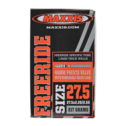 Câmara de ar MAXXIS FREERIDE 27,5x2,2/2,5 Presta 48mm Preto