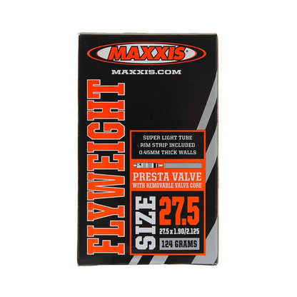 Câmara de ar MAXXIS FLYWEIGHT 27,5x1,9/2,125 Presta Preto