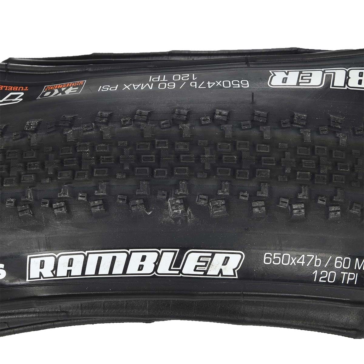 Pneu MAXXIS RAMBLER 650x47b Exo Tubeless Ready Souple TB00172000