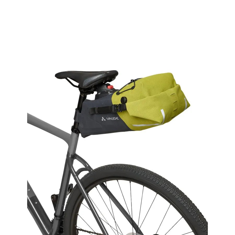 VAUDE TRAILSADDLE M 6 L Bolsa de selim preta/verde