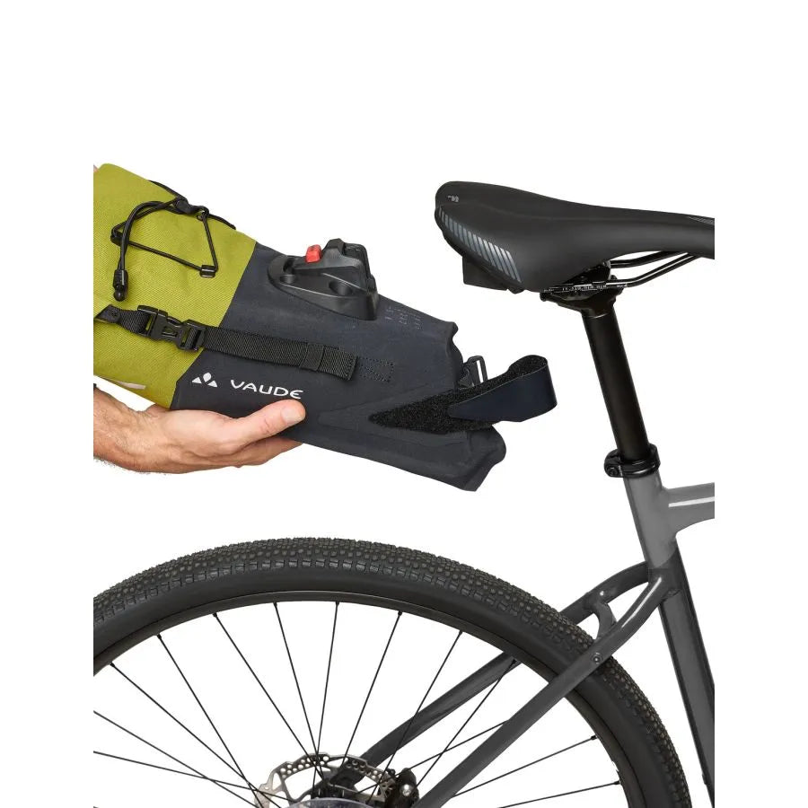 VAUDE TRAILSADDLE M 6 L Bolsa de selim preta/verde