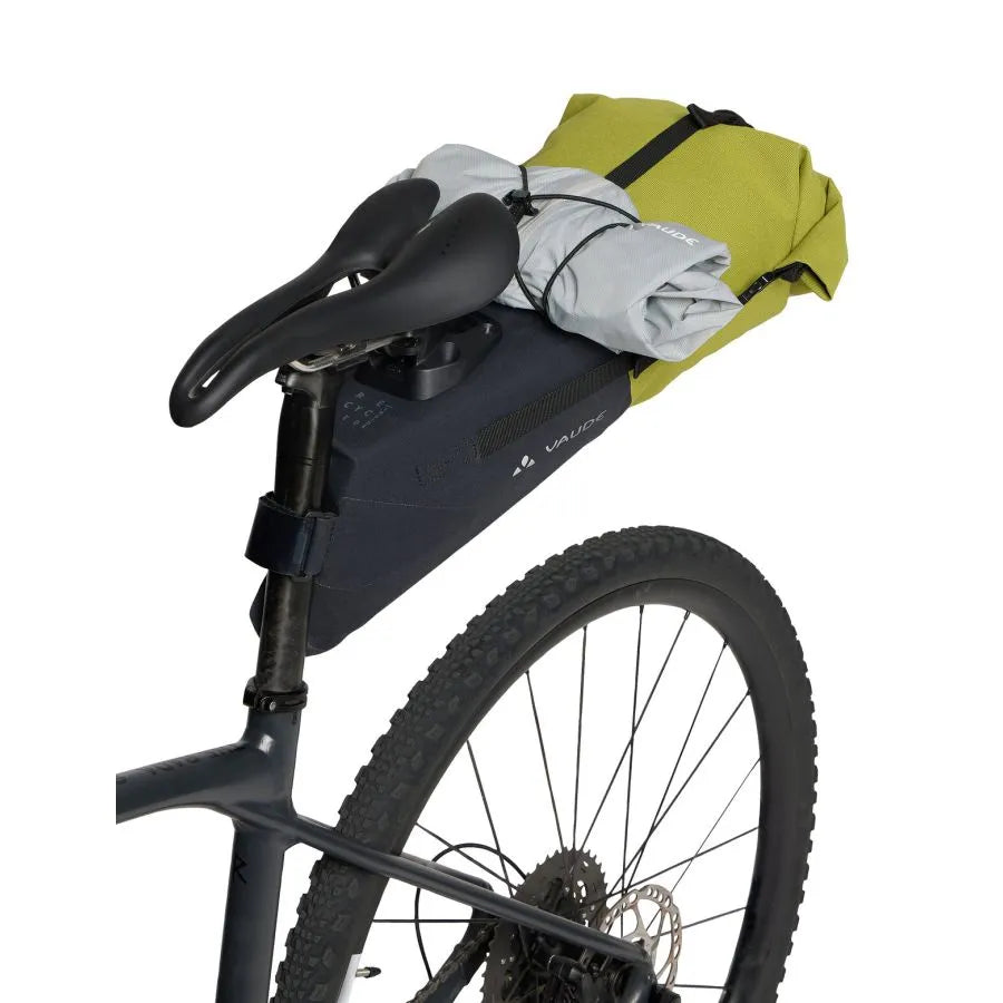 VAUDE TRAILSADDLE L 10,5 L Saco de selim Preto/Verde