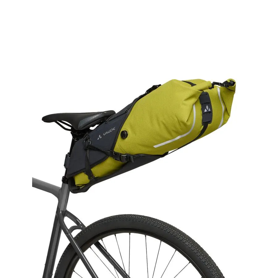 VAUDE TRAILSADDLE CAGE 15 L Saco de selim Preto/Verde