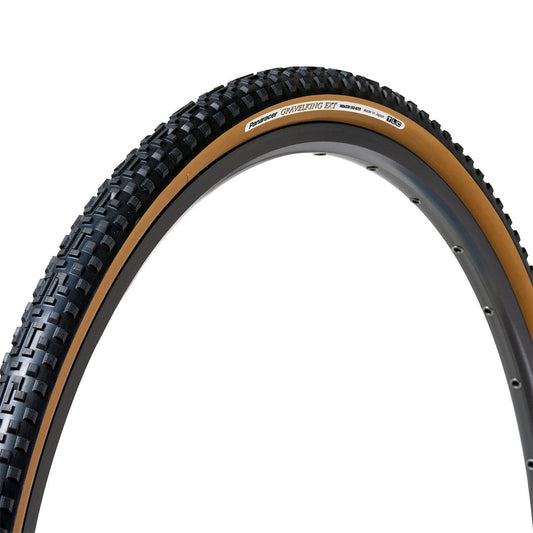 Pneu PANARACER GRAVELKING EXT+ 700x35c Tubeless Ready Castanho