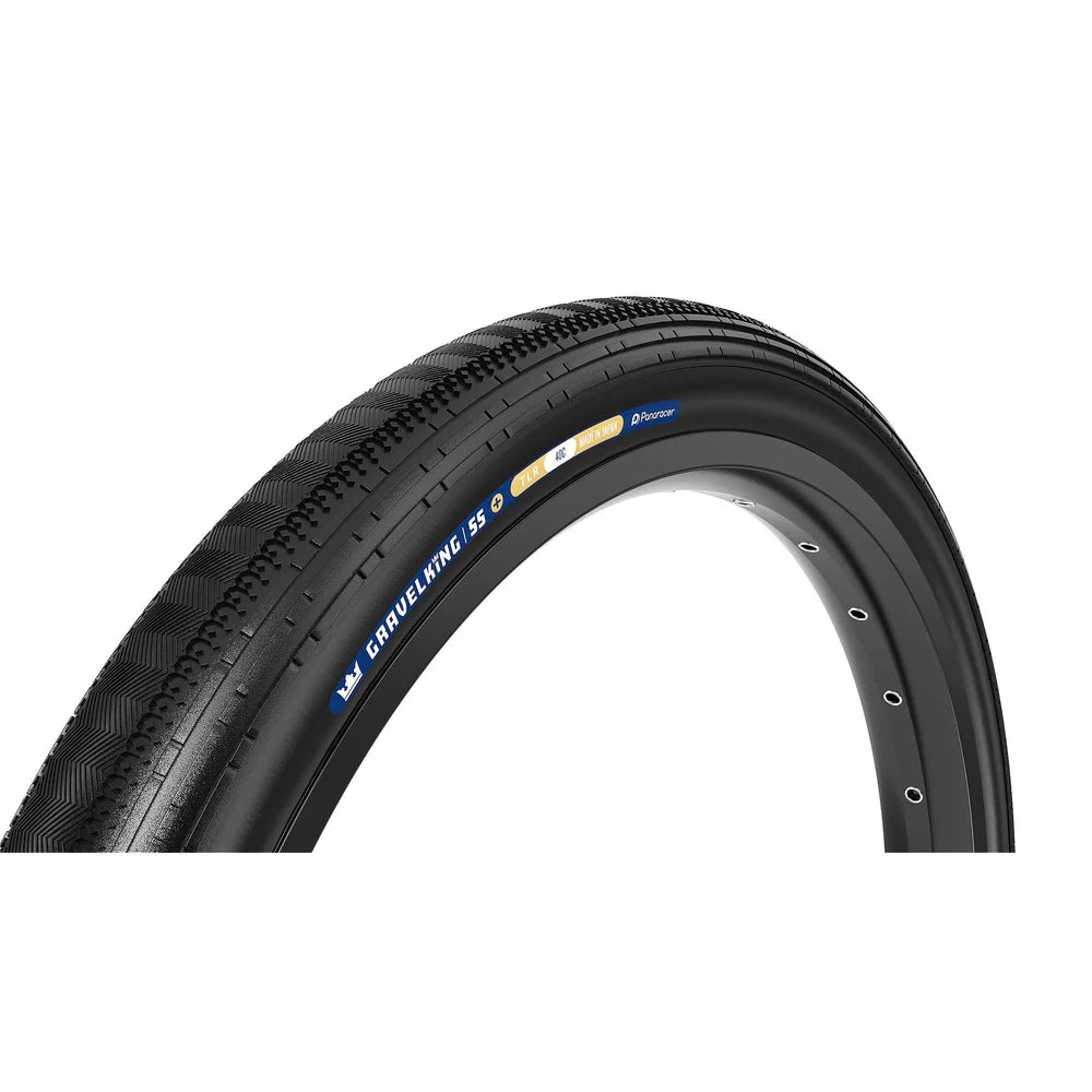 PANARACER GRAVELKING SEMISLICK+ TLR 700x35c Tubeless Ready Pneu preto