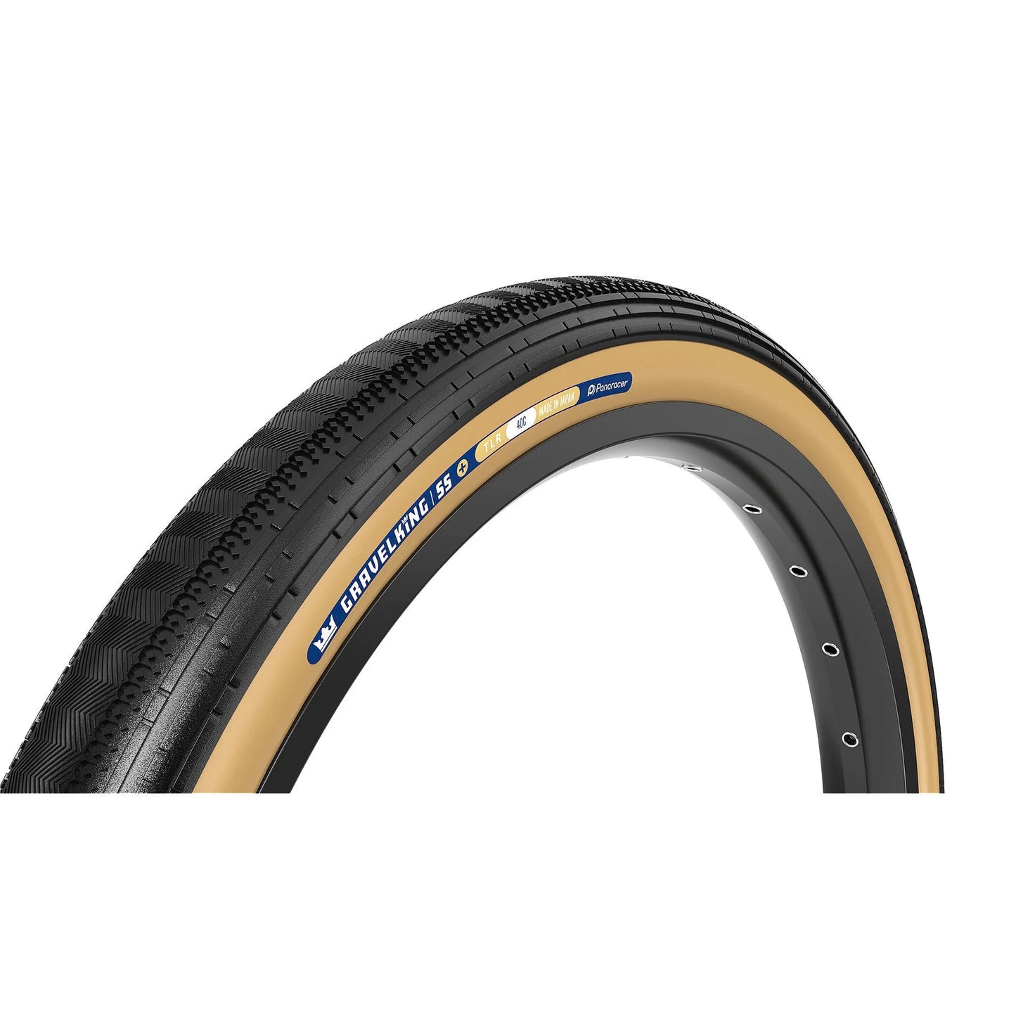 Pneu PANARACER GRAVELKING SEMISLICK+ TLR 700x45c Tubeless Ready Bege