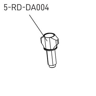 Parafuso de ajuste da tensão do cabo do desviador traseiro CAMPAGNOLO 10V (Caixa de 5)