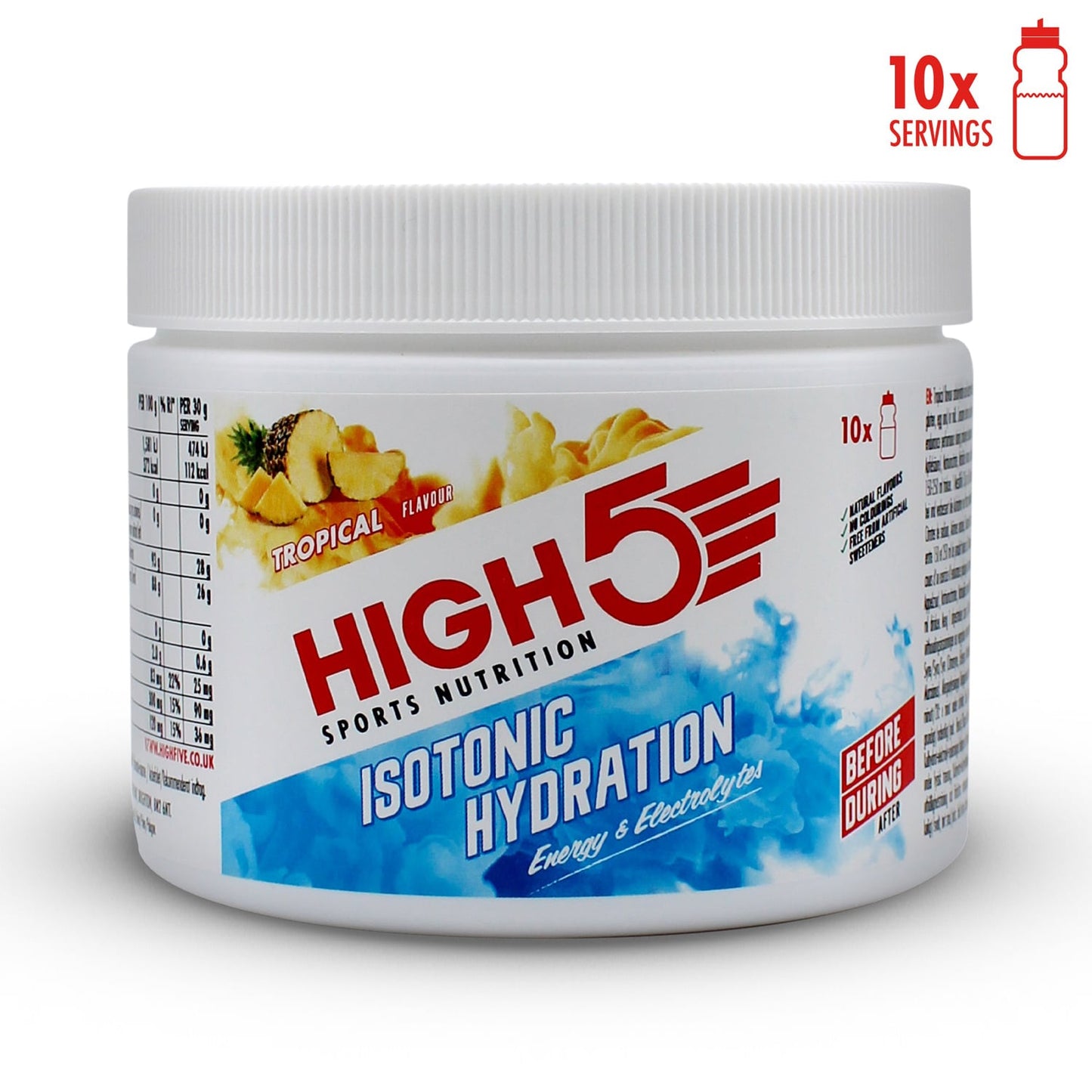 Bebida energética HIGH5 ISOTONIC (300g) Tropical