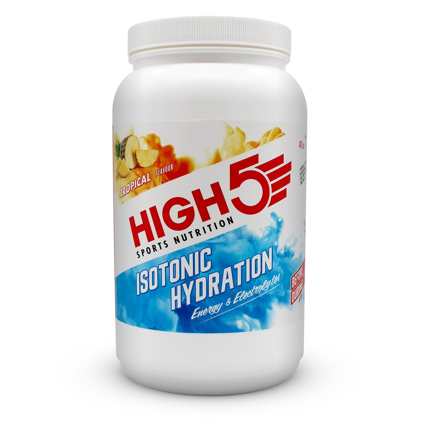 Bebida energética HIGH5 ISOTONIC (1.23kg) Tropical