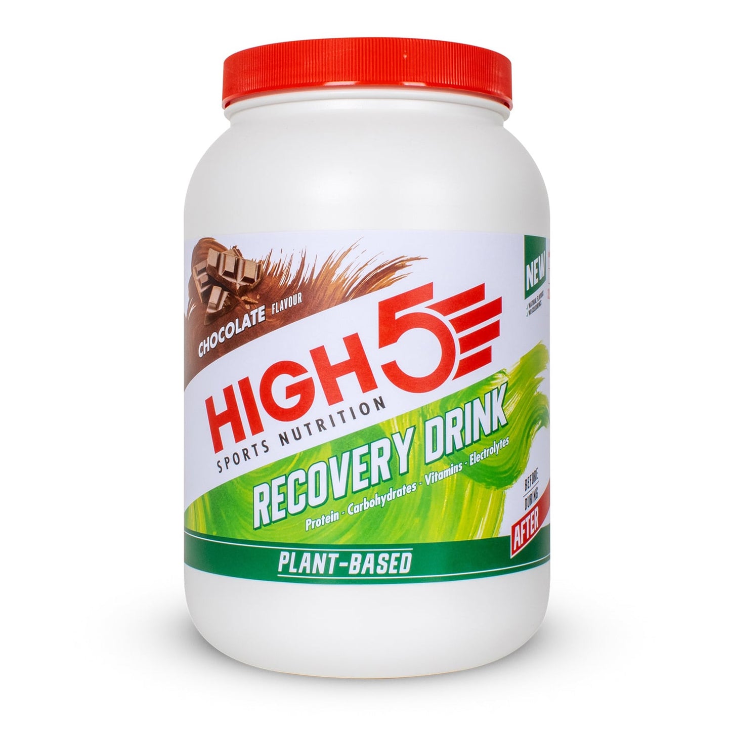 HIGH5 BEBIDA DE RECUPERAÇÃO À BASE DE PLANTAS (1,6 kg) Chocolate