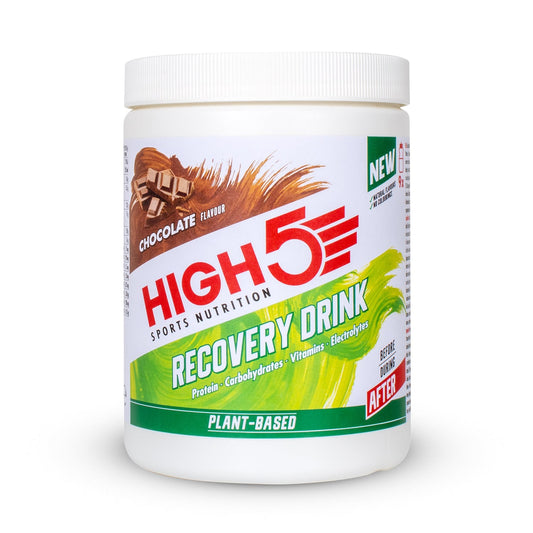 BEBIDA DE RECUPERAÇÃO À BASE DE PLANTAS HIGH5 (450g) Chocolate
