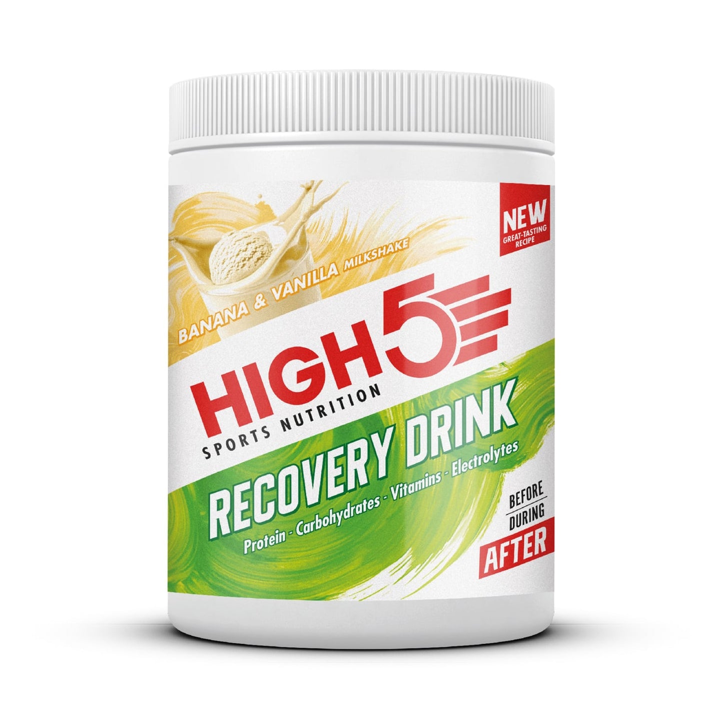 HIGH5 RECOVERY DRINK (450g) Batido de banana e baunilha