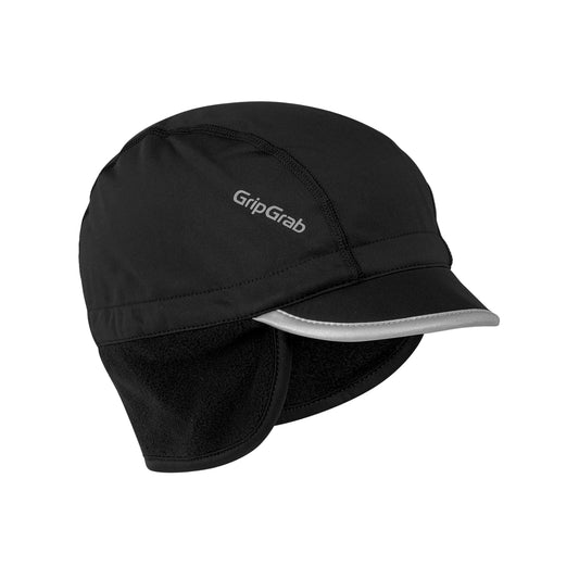 Boné de inverno GRIPGRAB BELGIAN STYLE THERMAL WINDPROOF WINTER Preto