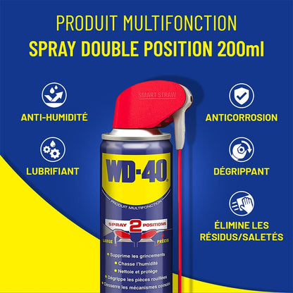 Produto Multifunções WD-40 (200 ml)