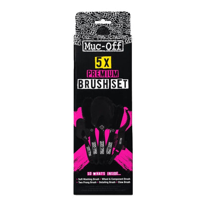 Kit de Escovas de Limpeza MUC-OFF (5 peças)
