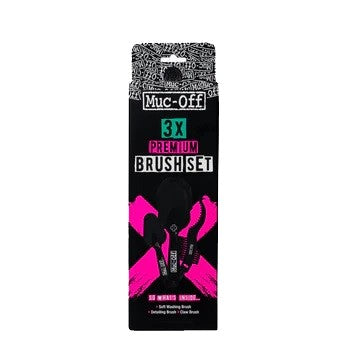 Kit de Escovas de Limpeza MUC-OFF (3 peças)