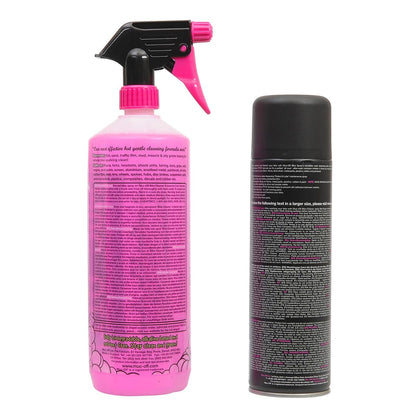 Pack Limpador MUC-OFF Bike Cleaner (1 L) + Lustrador MUC-OFF BIKE PROTECT (500 ml)
