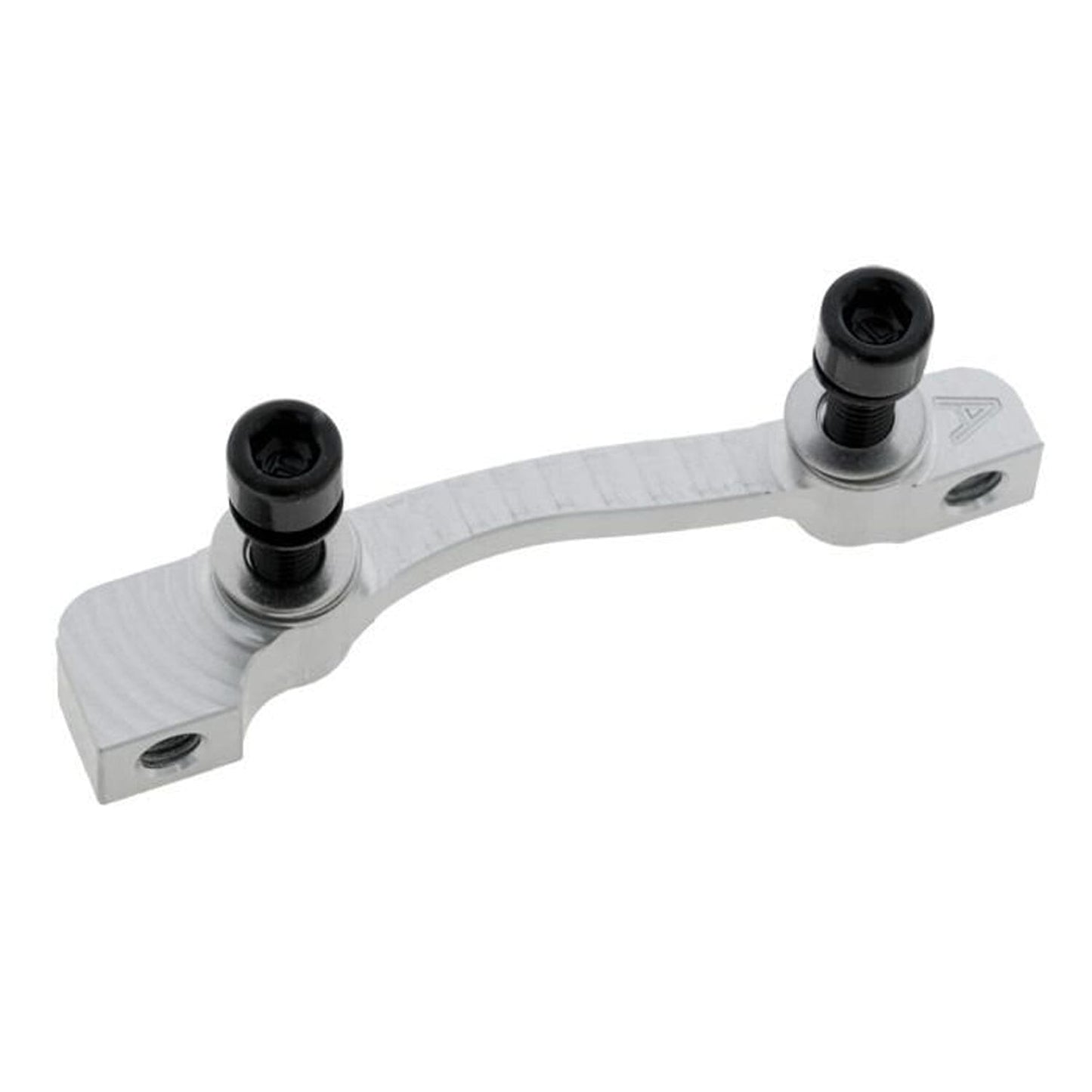 Adaptador de pinça dianteira / traseira PM / IS HOPE (dianteira 160 mm / traseira 140 mm) #HBMA Prata