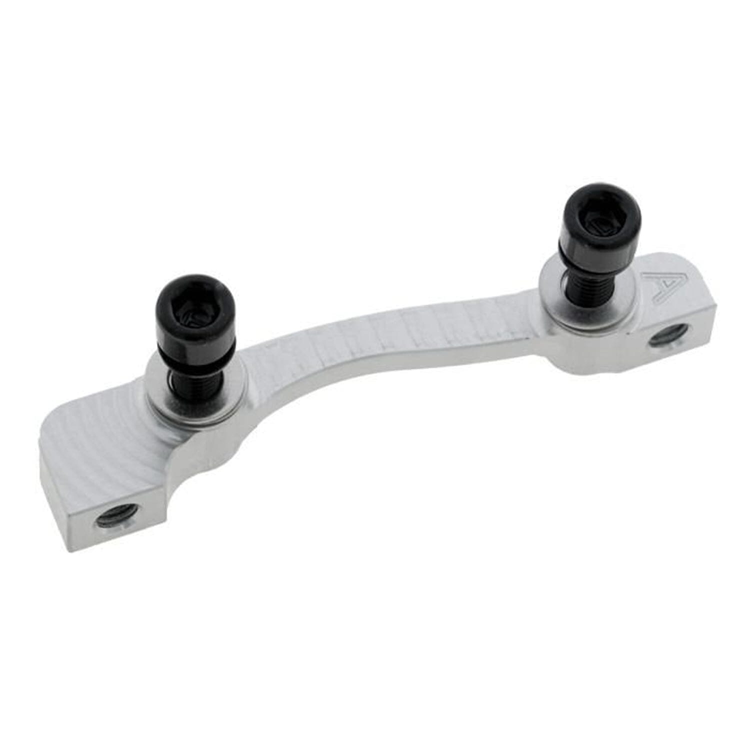 Adaptador de pinça dianteira / traseira PM / IS HOPE (dianteira 160 mm / traseira 140 mm) #HBMA Prata