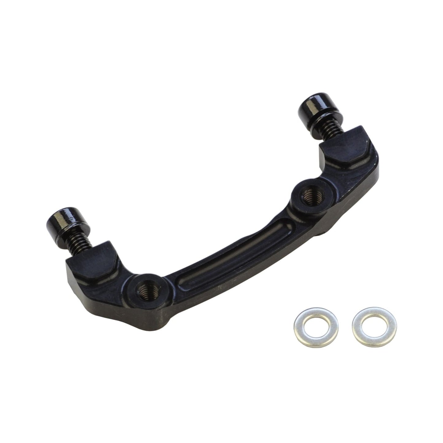 Adaptador de pinça dianteira / traseira PM / IS HOPE (Frente 180mm / Traseira 160mm) #HBMF Preto