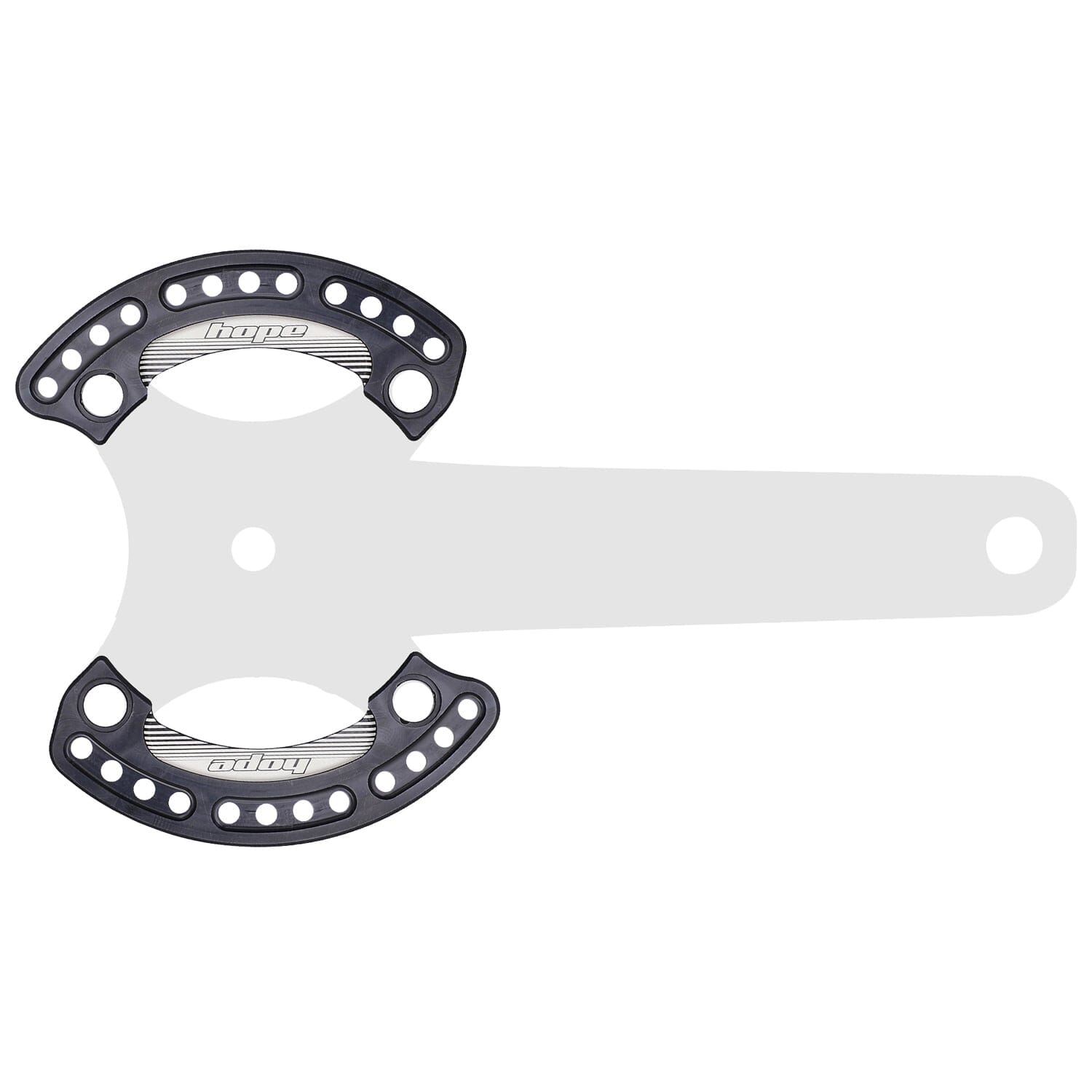 Protetor de choque HOPE 1/4 BASH PLATE (Par) Azul