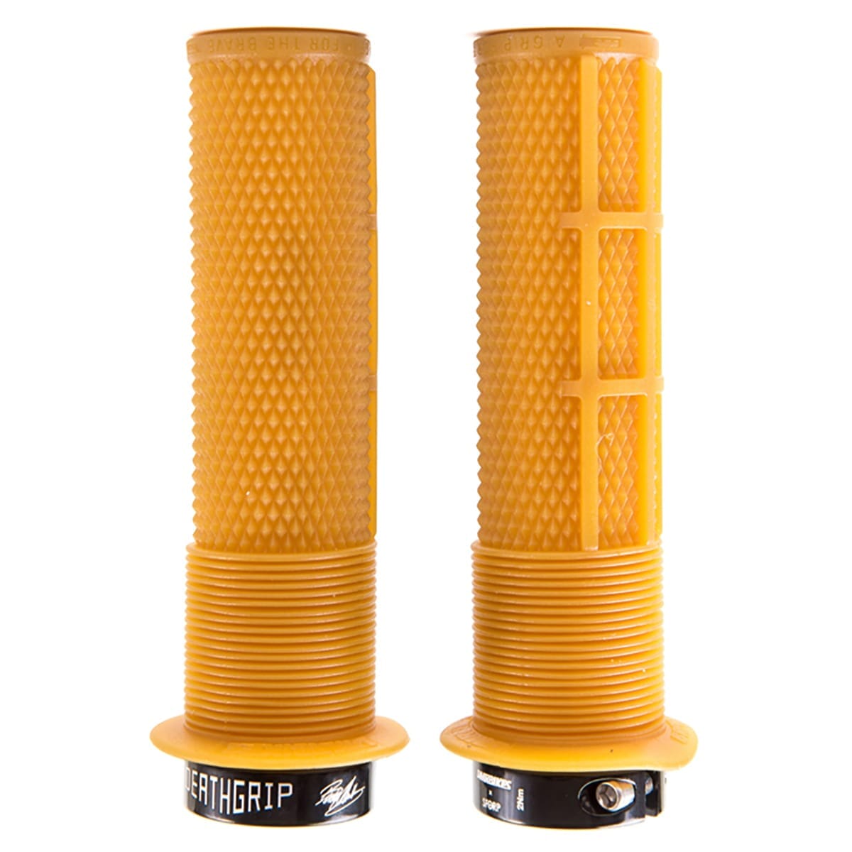 Grips DMR DEATHGRIP Flange Médio Lock-on Gum