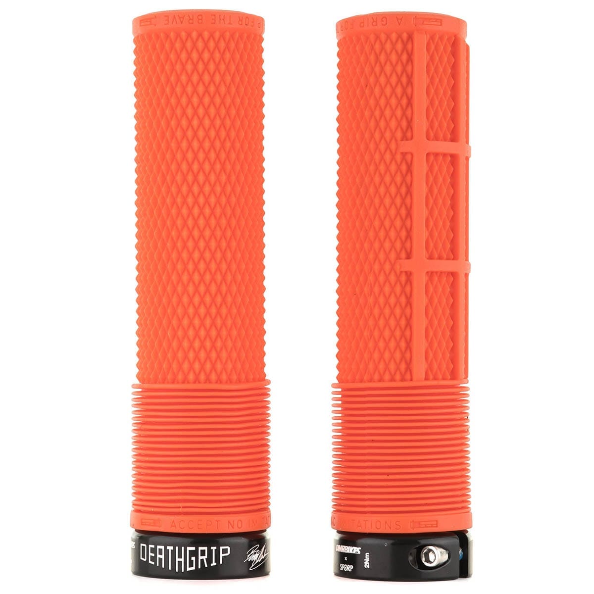 Punhos DMR DEATHGRIP Grande Lock-on Laranja