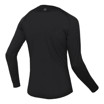 Roupa Interior ENDURA BAABAA BLEND Mangas Compridas Preto