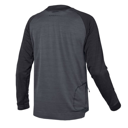 Camisola ENDURA SINGLETRACK FLEECE Mangas Compridas Preto