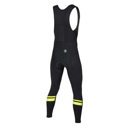 Culote Longo com Alças ENDURA WINDCHILL Preto/Amarelo