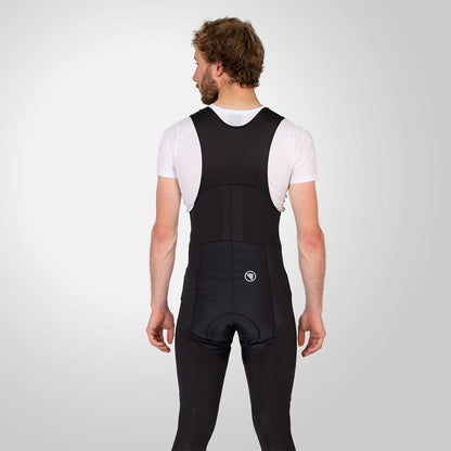 Culote Longo com Alças ENDURA WINDCHILL Preto/Amarelo
