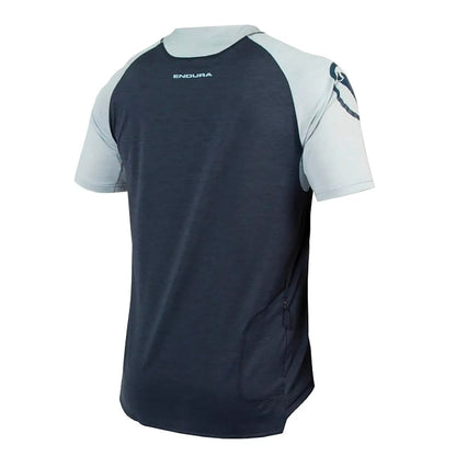 Camisola ENDURA SINGLETRACK Mangas Curtas Azul