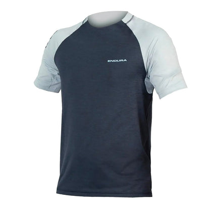 Camisola ENDURA SINGLETRACK Mangas Curtas Azul
