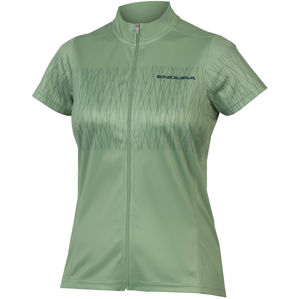 Maillot ENDURA HUMMVEE RAY Femme Manches Courtes Vert