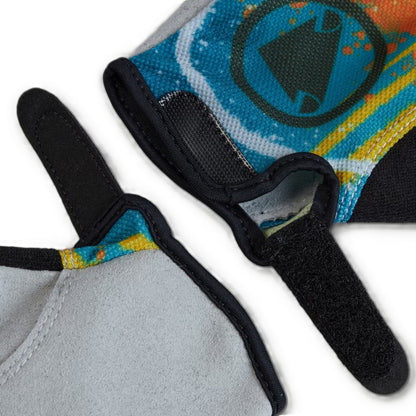 Luvas ENDURA HUMMVEE Junior Amarelo/Laranja