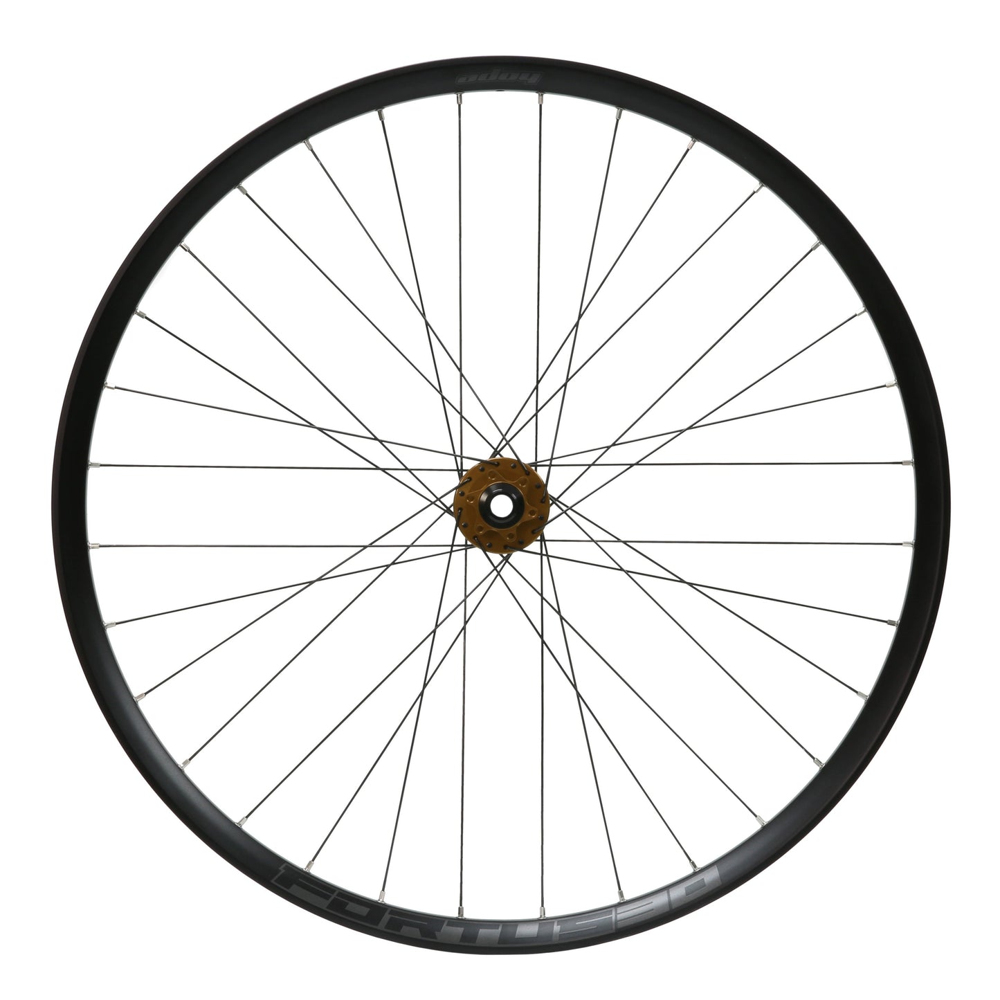 Roda dianteira HOPE FORTUS 30 W 27.5" PRO 5 15x110 mm Boost Bronze