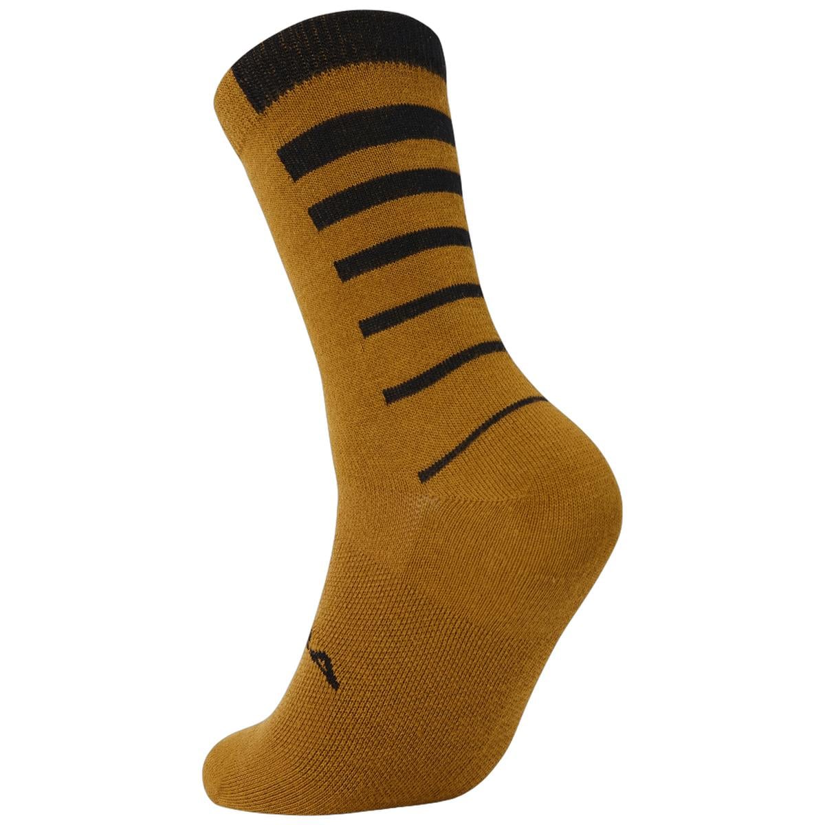 Meias ENDURA COOLMAX STRIPE 2-Paires Bronze/Vermelho