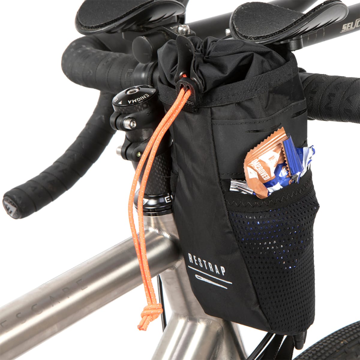 Saco de guiador RESTRAP RACE STEM BAG 1.1L Preto