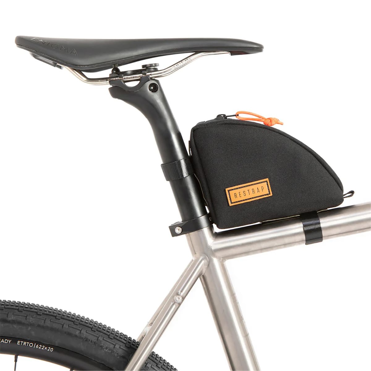 Saco de armação RESTRAP REAR TOP TUBE BAG 0.8L Preto