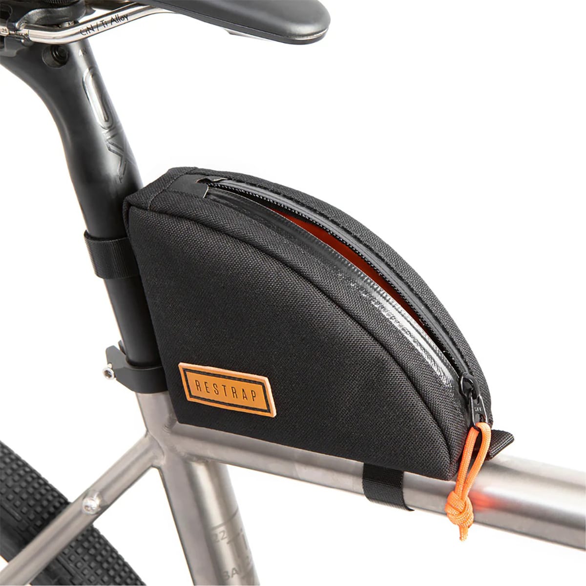 Saco de armação RESTRAP REAR TOP TUBE BAG 0.8L Preto