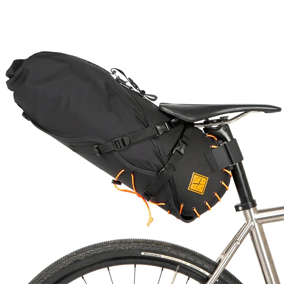 RESTRAP SADDLE BAG 18 L Laranja + DRY BAG Preto